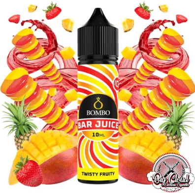 Aroma Twisty Fruity 10ml (Longfill) – Bombo Bar Juice